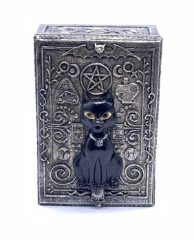 (image for) 3 3/4"x 5 1/2" Cat Tarot box