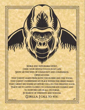 (image for) Gorilla Prayer