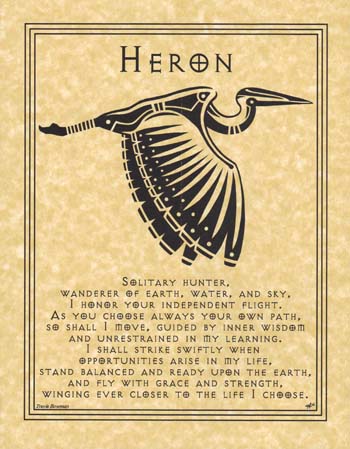(image for) Heron Prayer