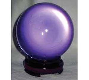 (image for) 80mm Clear crystal ball - Click Image to Close