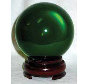 (image for) 80mm Green crystal ball