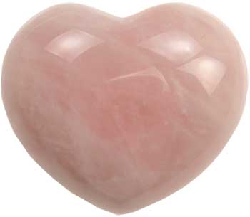 (image for) 1 3/4" Rose Quartz heart