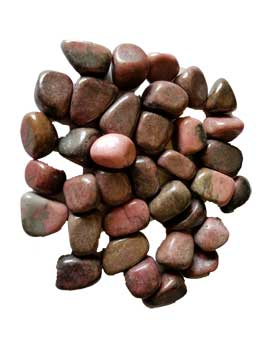 (image for) 1 Lb Rhodonite tumbled