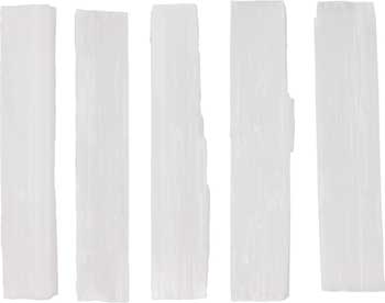 (image for) 4" Selenite mini sticks 5 pk