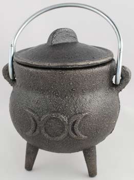 (image for) Plain Cast Iron Cauldron 3" - Click Image to Close