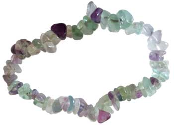 (image for) Fluorite chip bracelet