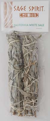 (image for) California White Sage smudge 3"