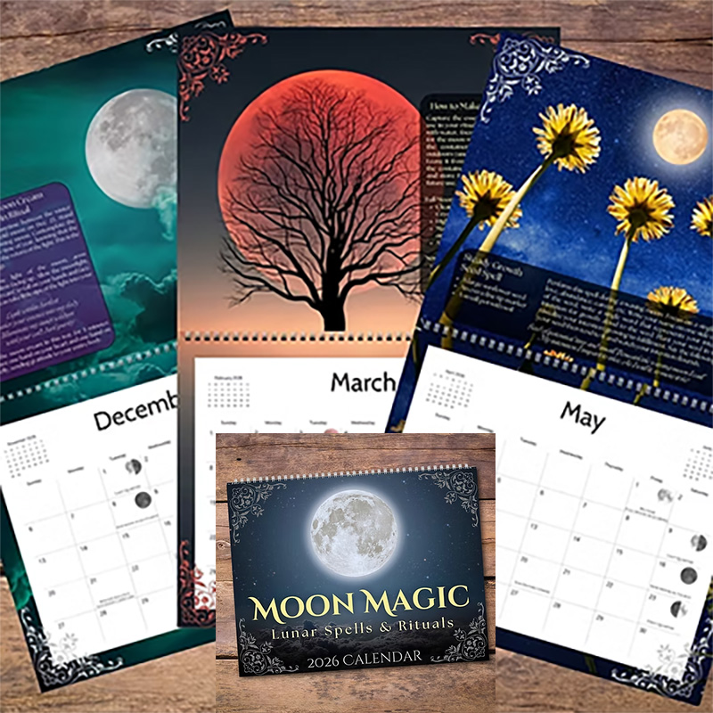 2026 Moon Magic Spell calendar (image for) 2026 Moon Magic Spell calendar