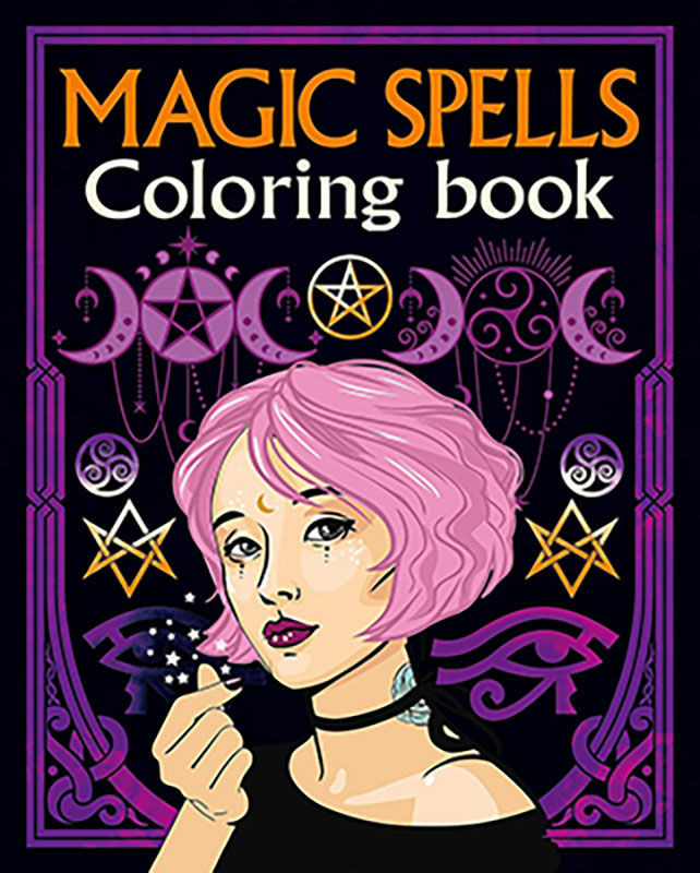 (image for) Magic Spells coloring book