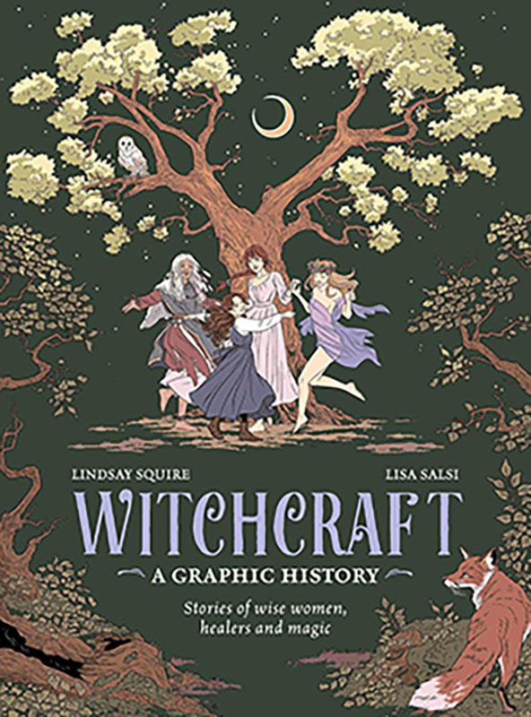 (image for) Witchcraft, Graphic History (hc) by Squire & Salsi