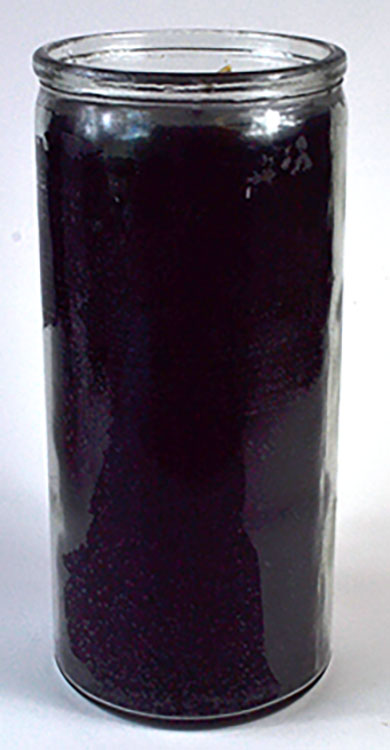 (image for) Black 14-day jar candle - Click Image to Close