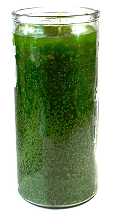 (image for) Green 14-day jar candle - Click Image to Close