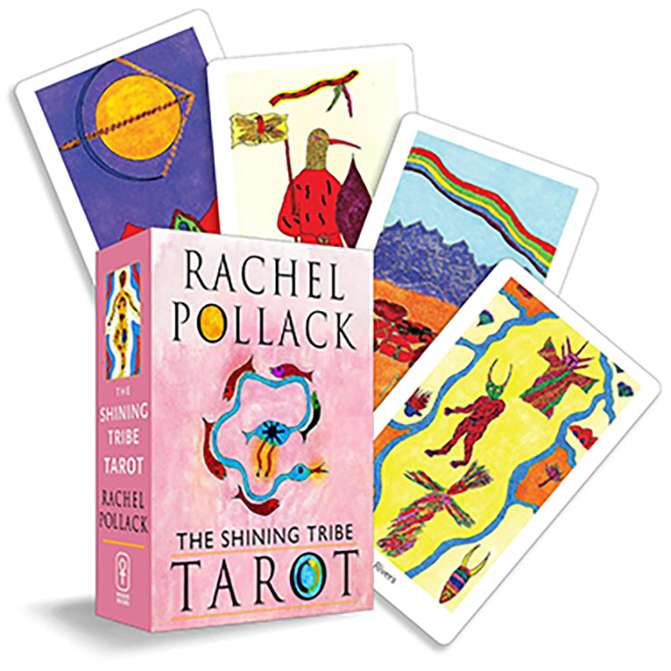 (image for) Shining Tribe tarot (deck & book) by Rachel Pollack - Click Image to Close