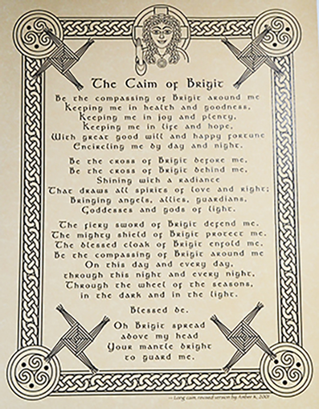 Caim of Brigit poster (image for) Caim of Brigit poster