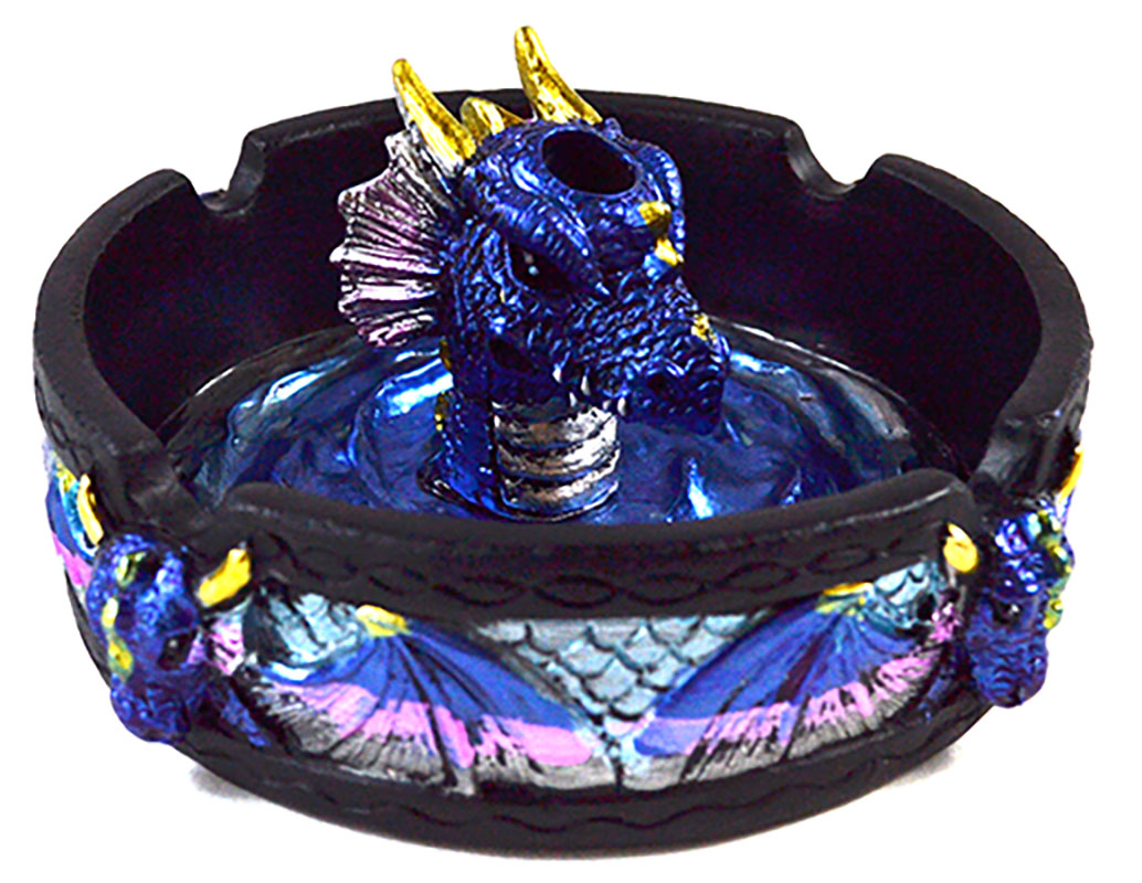 4" Dragon ashtray W/ Snuffer (image for) 4" Dragon ashtray W/ Snuffer
