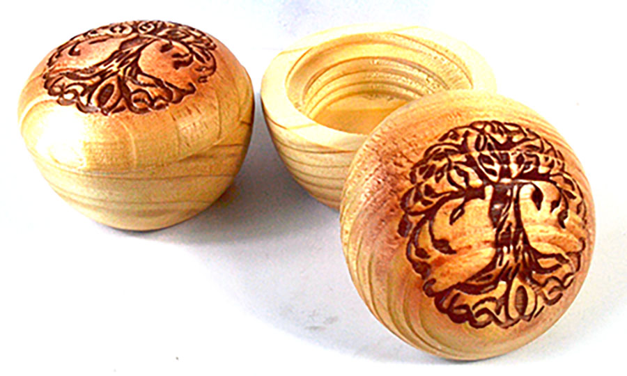 (image for) (set of 2) 2 1/2" Tree of Life box - Click Image to Close