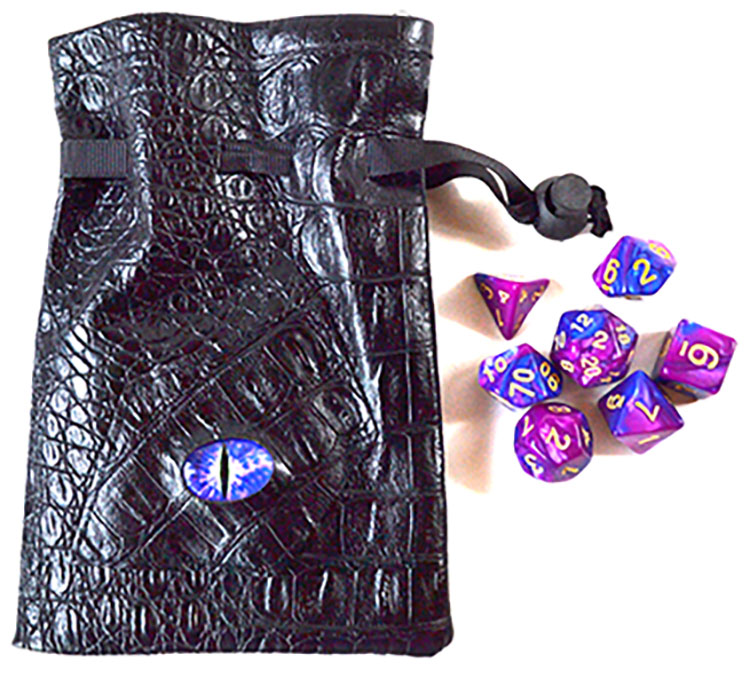 (image for) Purple Eye Bag gaming dice