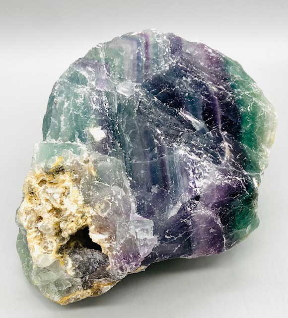 (image for) 3.0-4.0# Fluorite untumbled stones