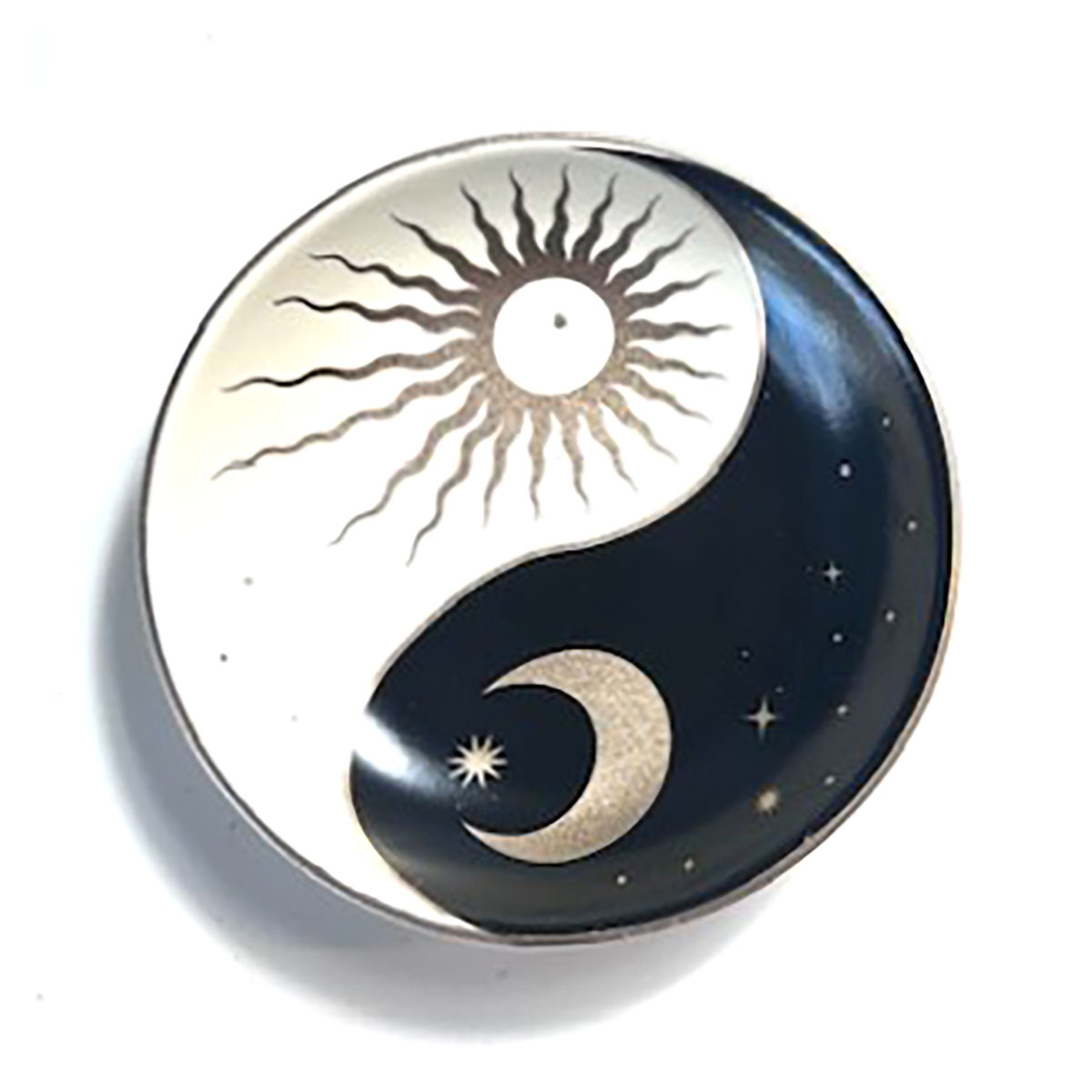 3 1/2" Yin Yang burner (image for) 3 1/2" Yin Yang burner