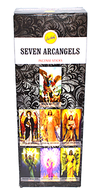 (image for) (box of 6) 7 Archangels sree vani stick - Click Image to Close