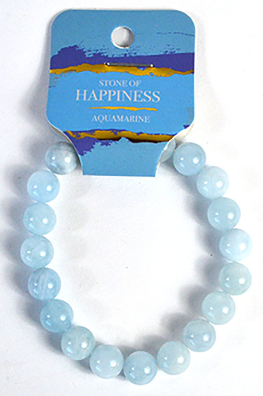 (image for) 8mm Aquamarine bracelet