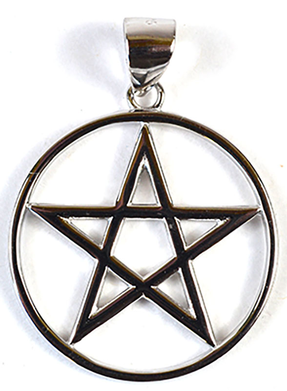 (image for) 7/8" Pentagram sterling