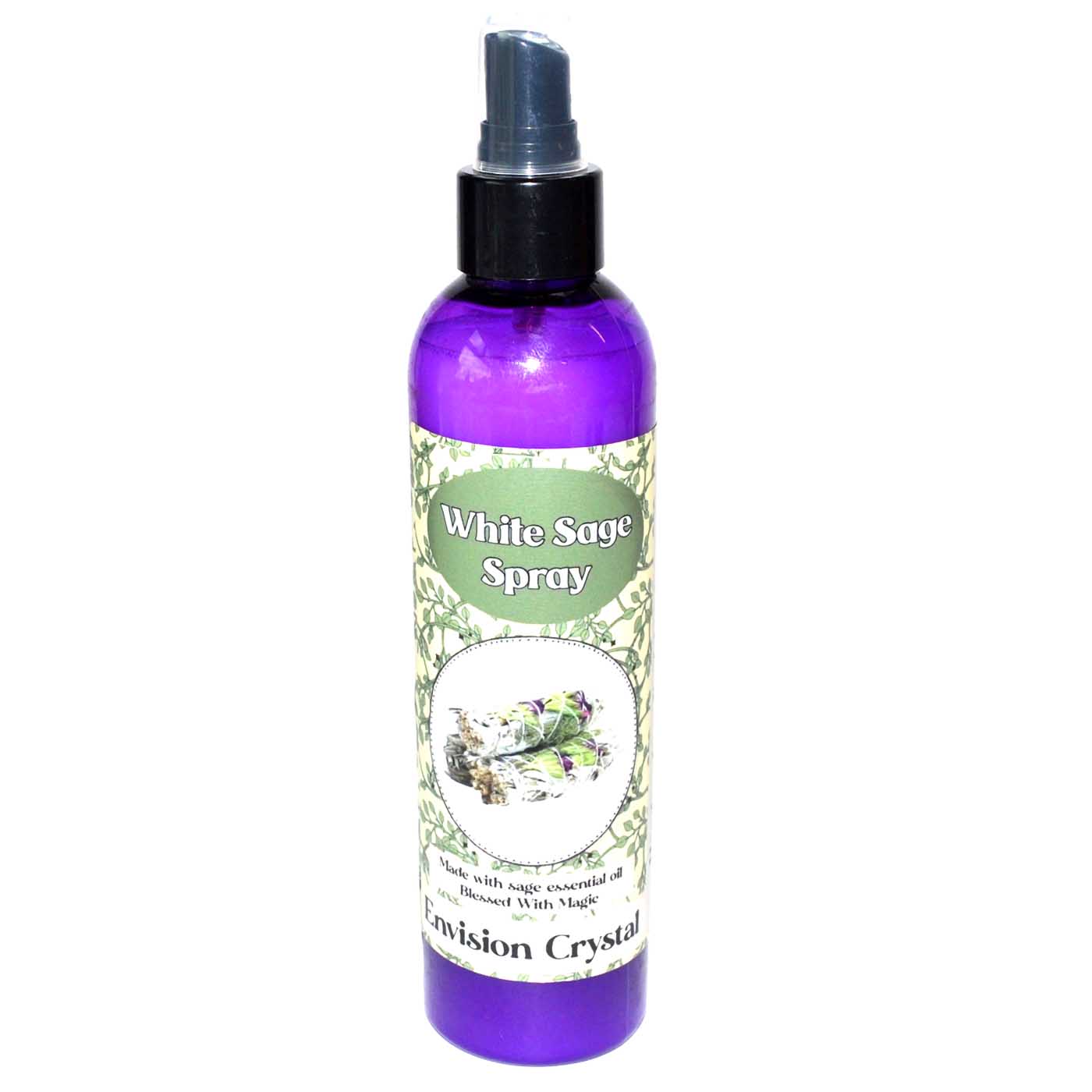 8 oz White Sage essential oil spray (image for) 8 oz White Sage essential oil spray