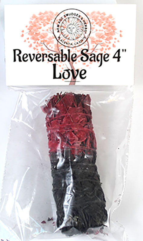 (image for) 4" Love reversable smudge stick - Click Image to Close