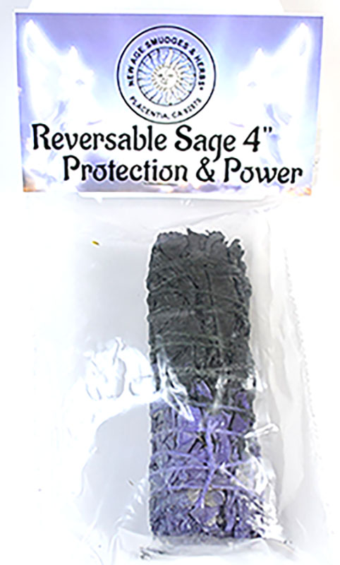 (image for) 4" Protection & Power reversable smudge stick - Click Image to Close