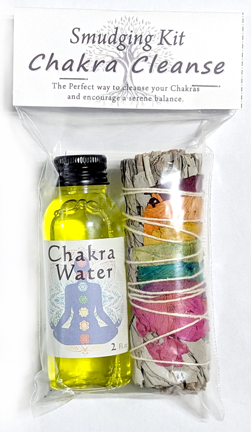 Chakra Cleansing smudge kit (image for) Chakra Cleansing smudge kit