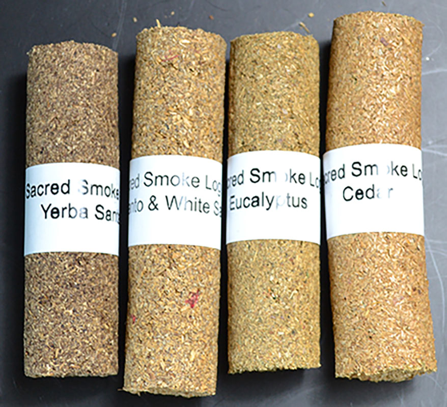 (set of 4) 4" Sacred Logs (image for) (set of 4) 4" Sacred Logs